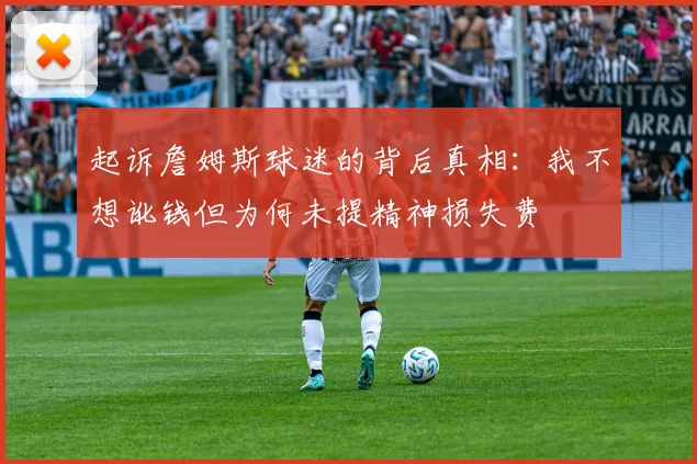 起诉詹姆斯球迷的背后真相：我不想讹钱但为何未提精神损失费